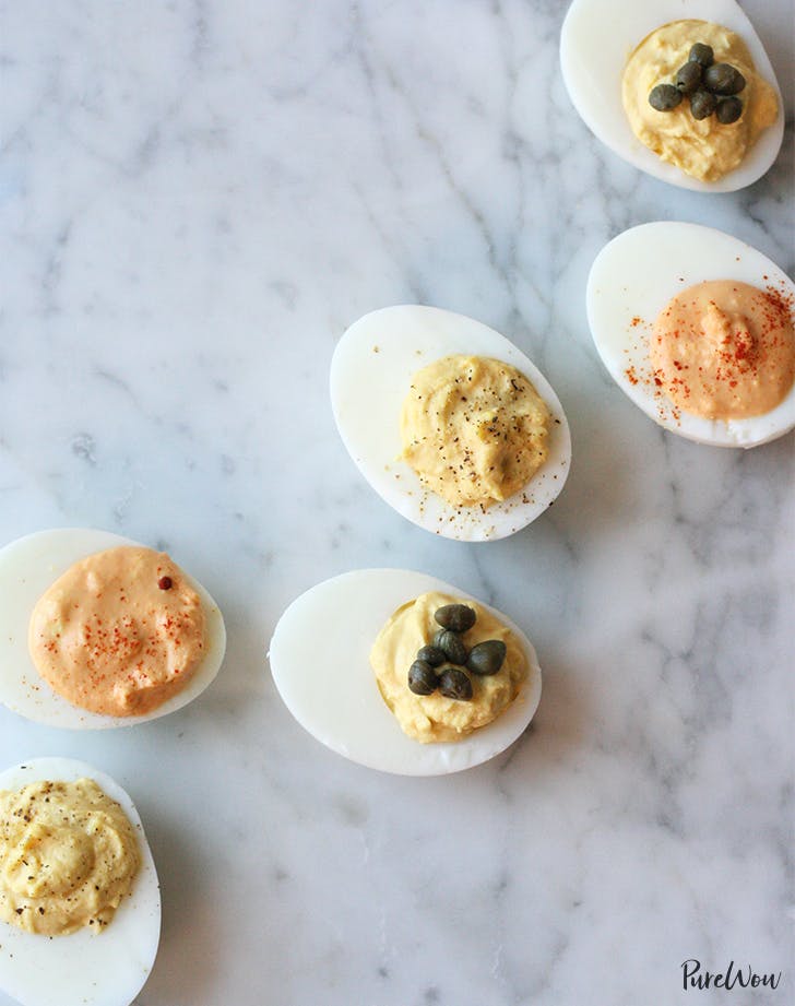 kentucky derby food dressed up deviled eggs recipe